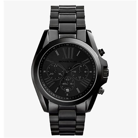 Michael Kors MK 5550 Bradshaw Blacktone Chronograph Watch